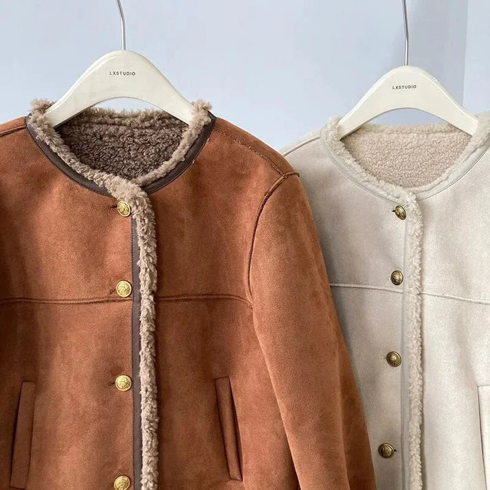 Lilian-Thouram | Jacke Mit Sherpa-Besatz