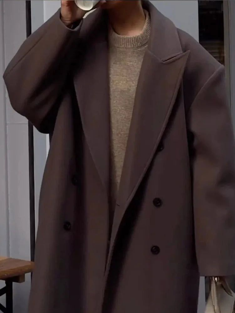 Jonas | Eleganter Oversized Mantel für den Alltag