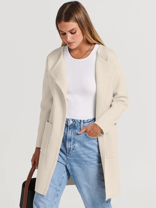New Style Manteljacke Mit stilvollen Klappen