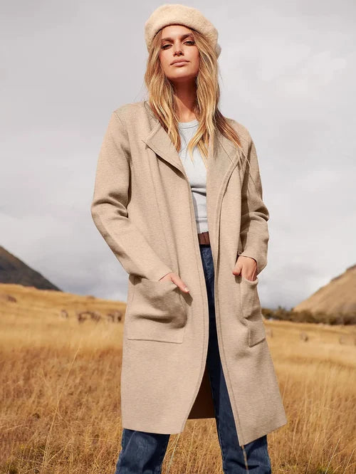 New Style Manteljacke Mit stilvollen Klappen