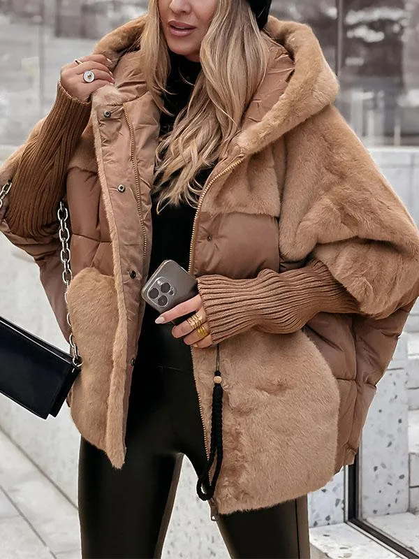 Lilly | Gefütterte Damenjacke mit Kapuze