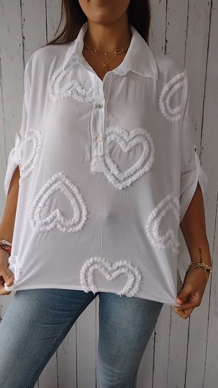 Amour | Zeitlose Leinenbluse für stilvolle Looks