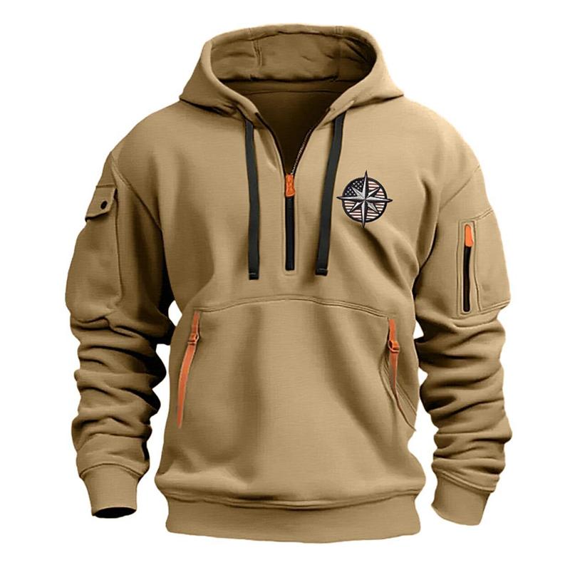 Heath | Bequemer Kapuzenpullover für Herrenfreizeit