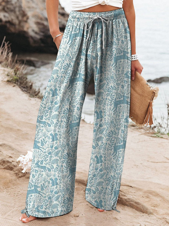 Damen | Freizeithose aus Leinen für stilvolle Sommertage