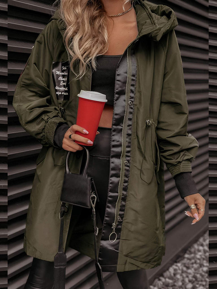 Lara | Langärmelige Kapuzenjacke für Frauen