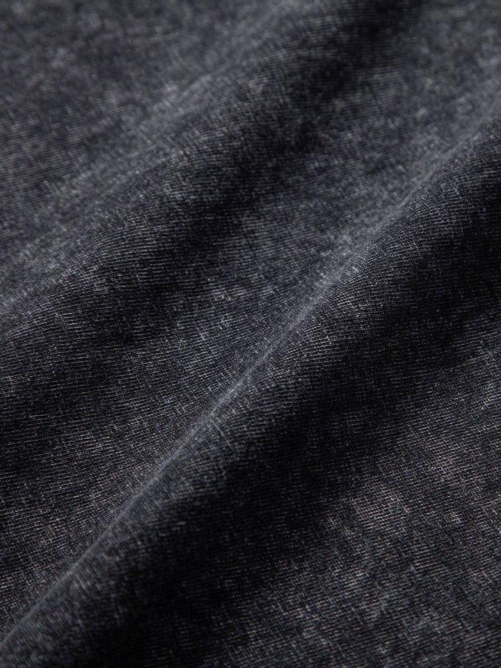Lewis | Langarmshirt mit gewaschenem Used-Look Finish
