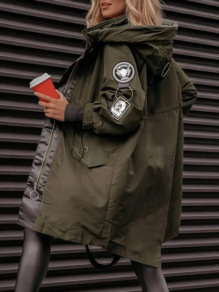 Lina | Kapuzenjacke mit langen Ärmeln für Damen