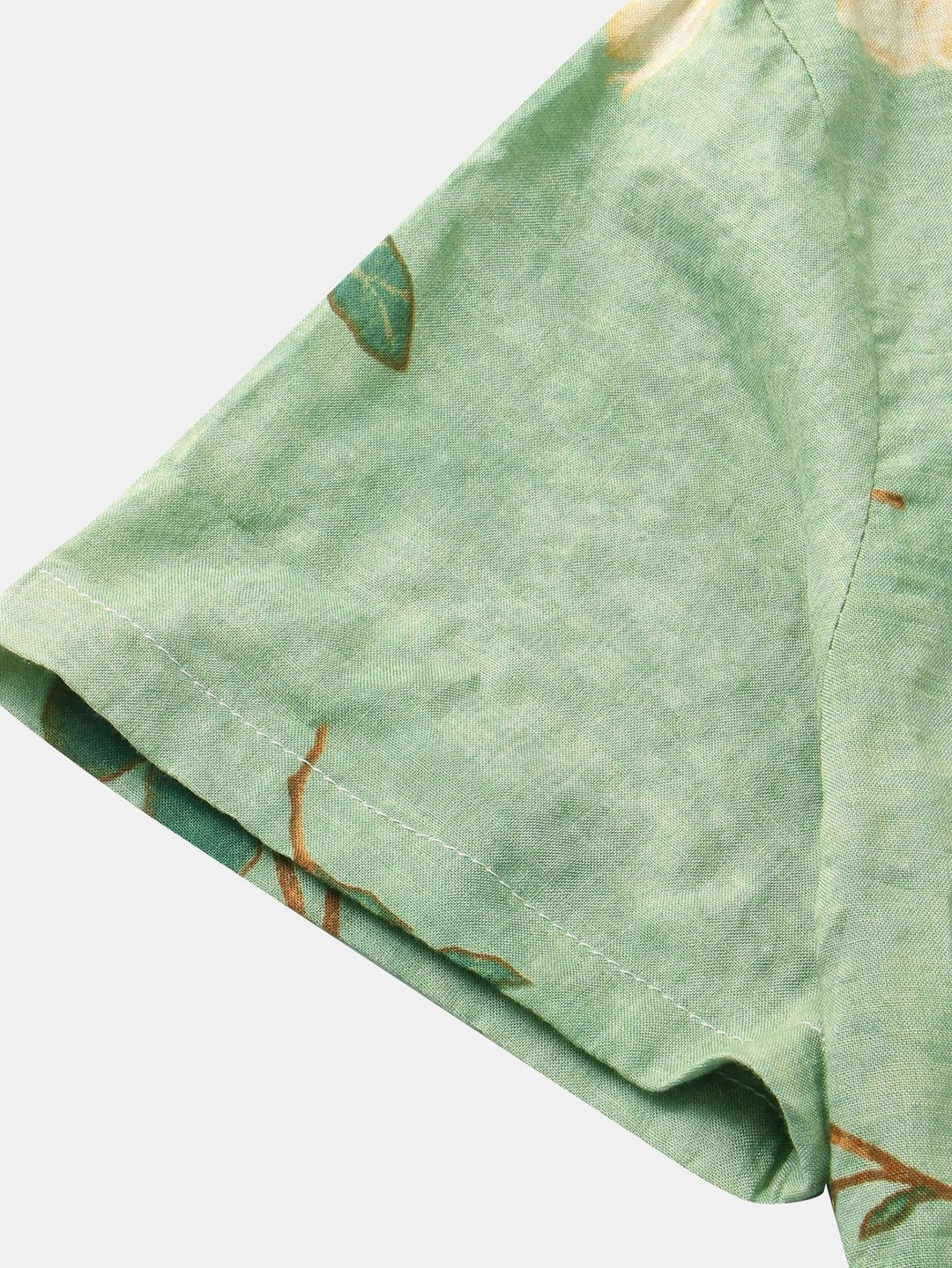 Hemd mit Blumenprint und Knopfleiste Damen