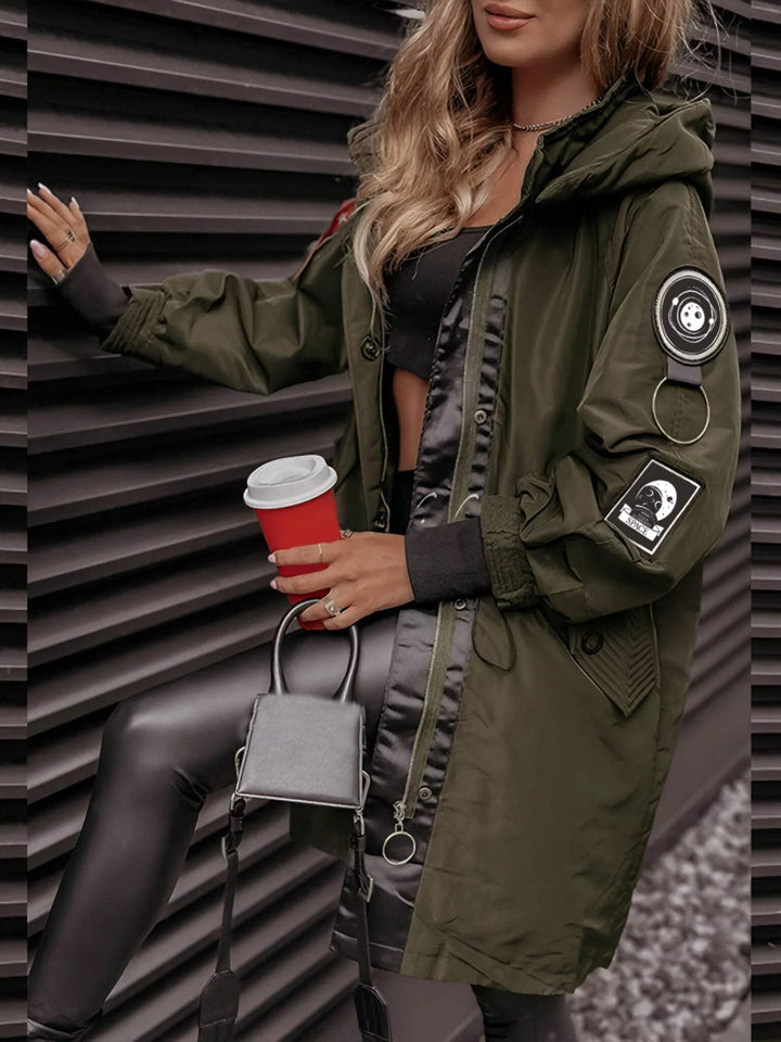 Lina | Kapuzenjacke mit langen Ärmeln für Damen