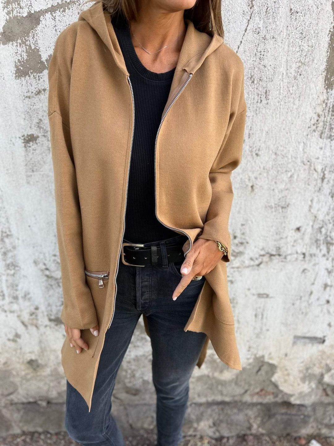Jessika | Stylische Strickjacke mit langen Ärmeln