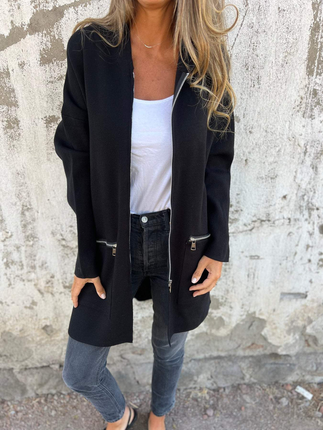 Jessika | Stylische Strickjacke mit langen Ärmeln