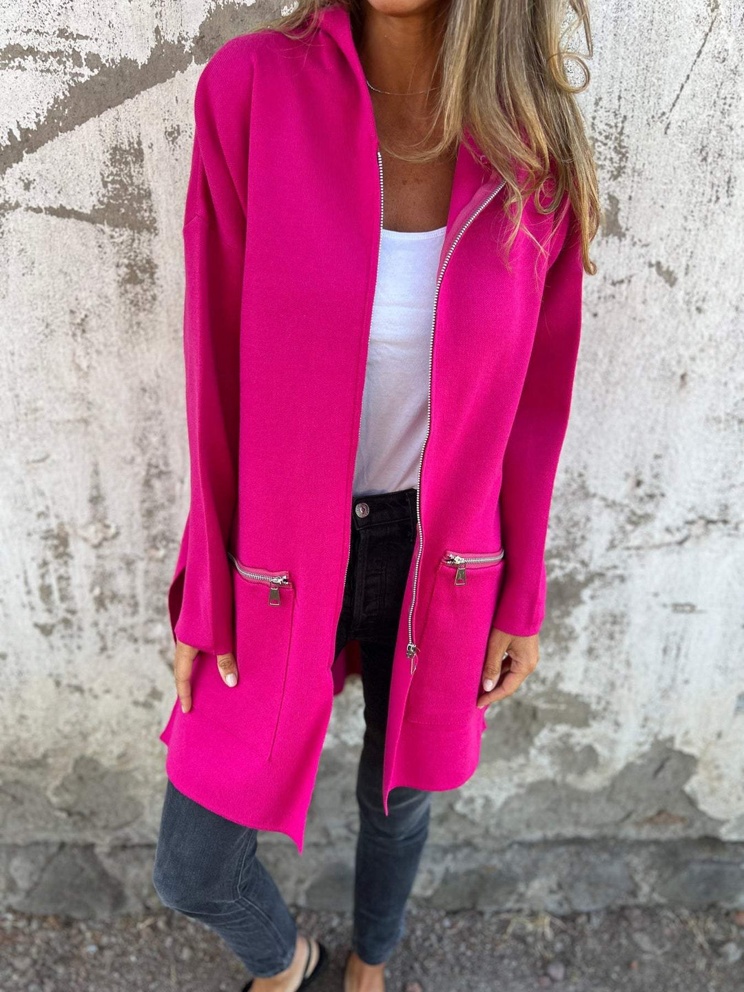 Jessika | Stylische Strickjacke mit langen Ärmeln