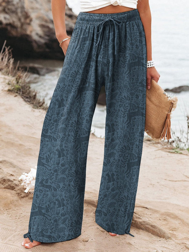 Damen | Freizeithose aus Leinen für stilvolle Sommertage