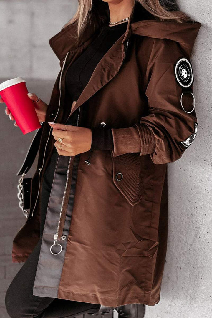 Lina | Kapuzenjacke mit langen Ärmeln für Damen