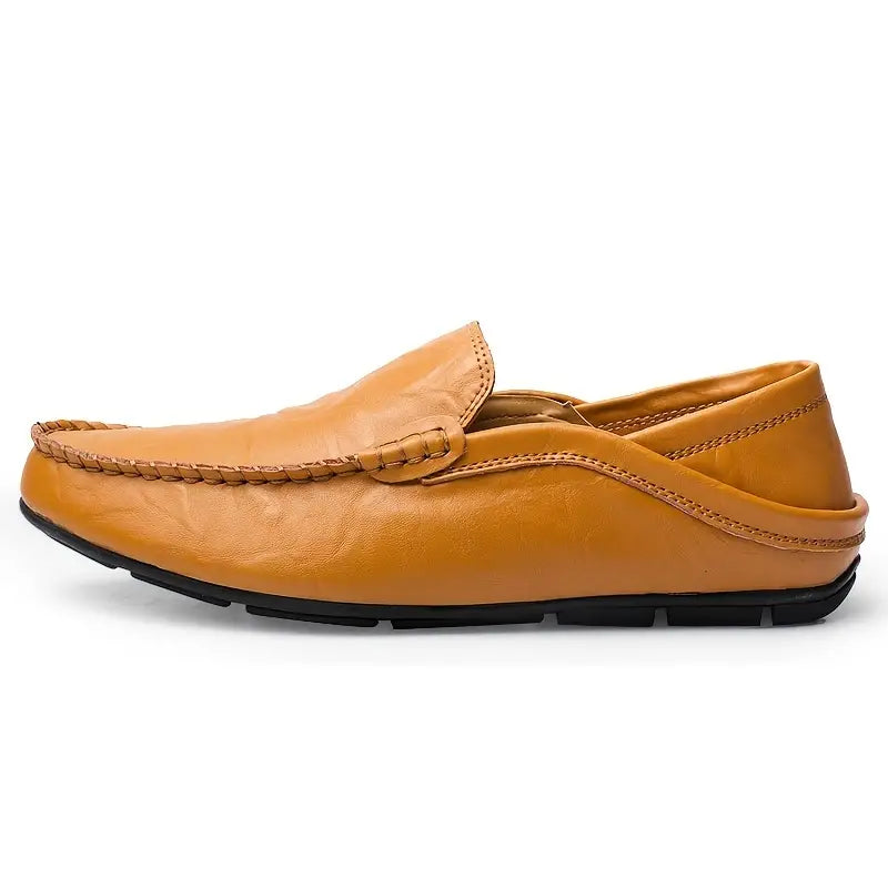 Venezianische handgemachte Lederloafer Herren