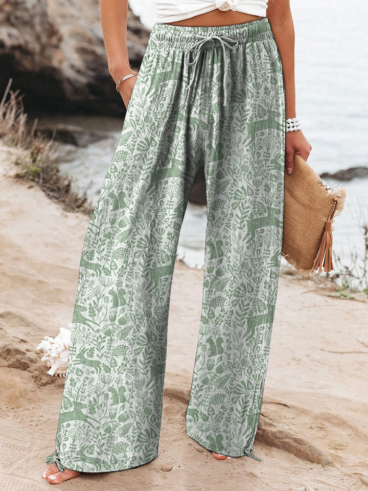 Damen | Freizeithose aus Leinen für stilvolle Sommertage