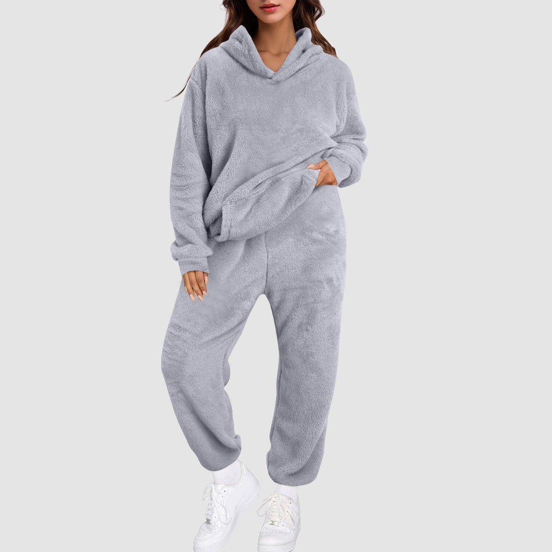 Nina | Warmer Hausanzug Damen für Winter & Alltag