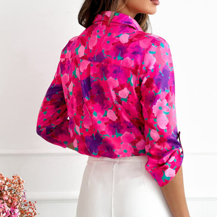Raellyn Lässige Bluse mit Blumenmuster