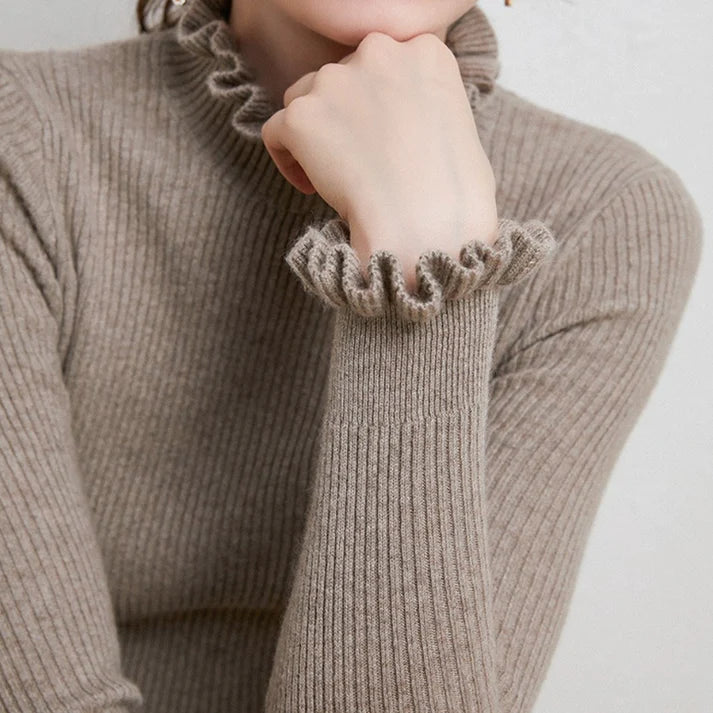 Laurablend Rollkragenpullover mit elegantem Schnitt