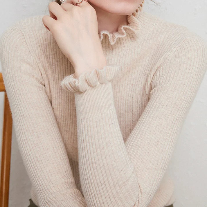 Laurablend Rollkragenpullover mit elegantem Schnitt
