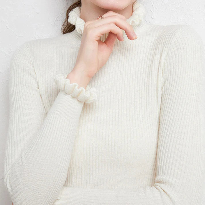 Laurablend Rollkragenpullover mit elegantem Schnitt
