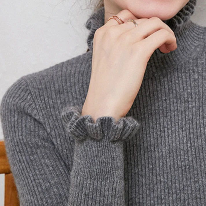 Laurablend Rollkragenpullover mit elegantem Schnitt