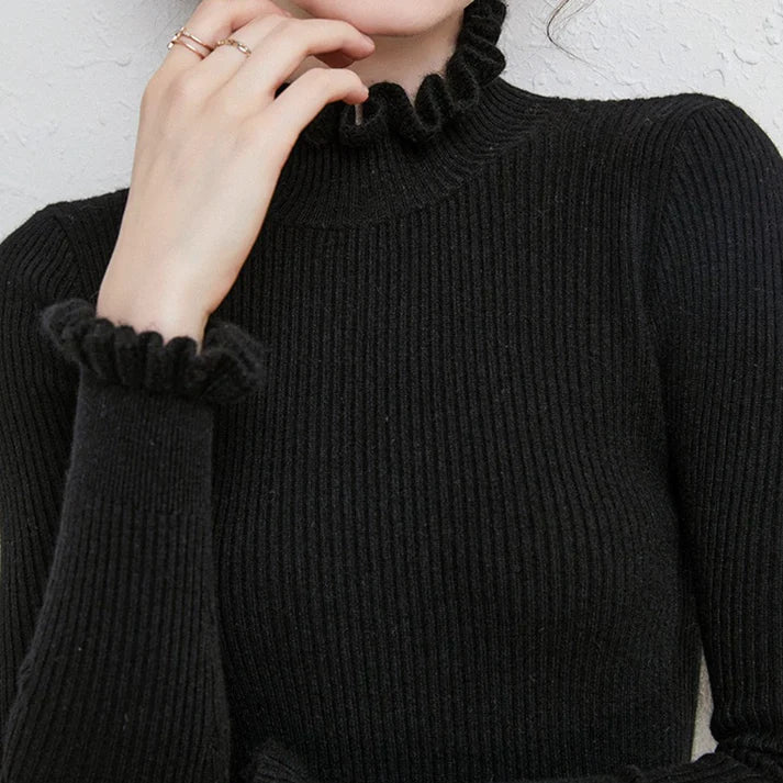 Laurablend Rollkragenpullover mit elegantem Schnitt