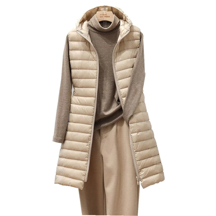 Aya | Die kuschelige und modische wattierte Jacke mit Kapuze
