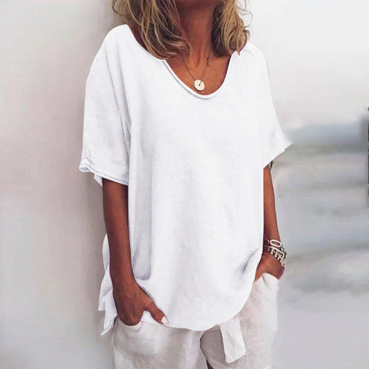 Francy | Bequeme Bluse mit weitem Ausschnitt
