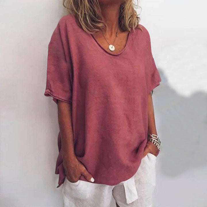 Francy | Bequeme Bluse mit weitem Ausschnitt