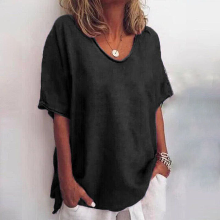 Francy | Bequeme Bluse mit weitem Ausschnitt