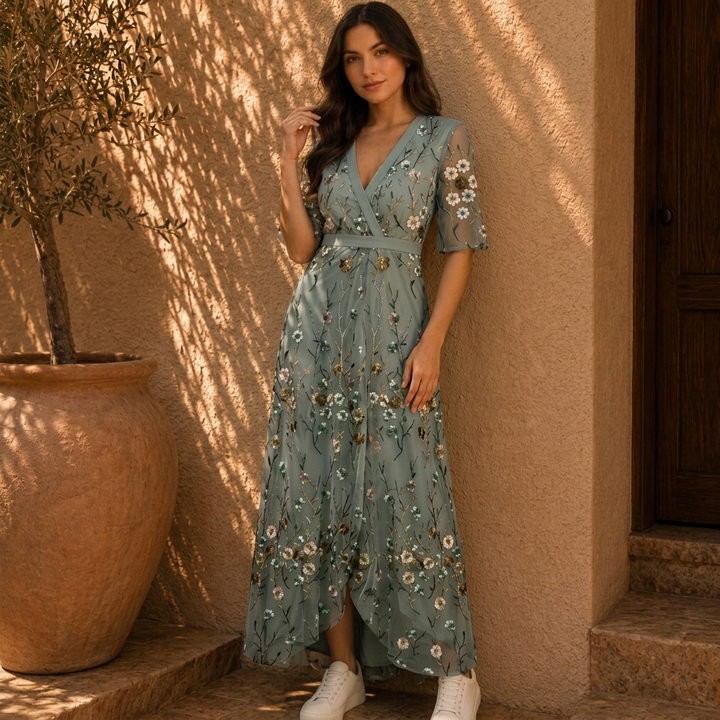 Amelie | Modisches Kleid Damen Elegant