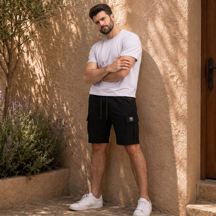 Max | Herren Cargo Shorts Alltag Chic