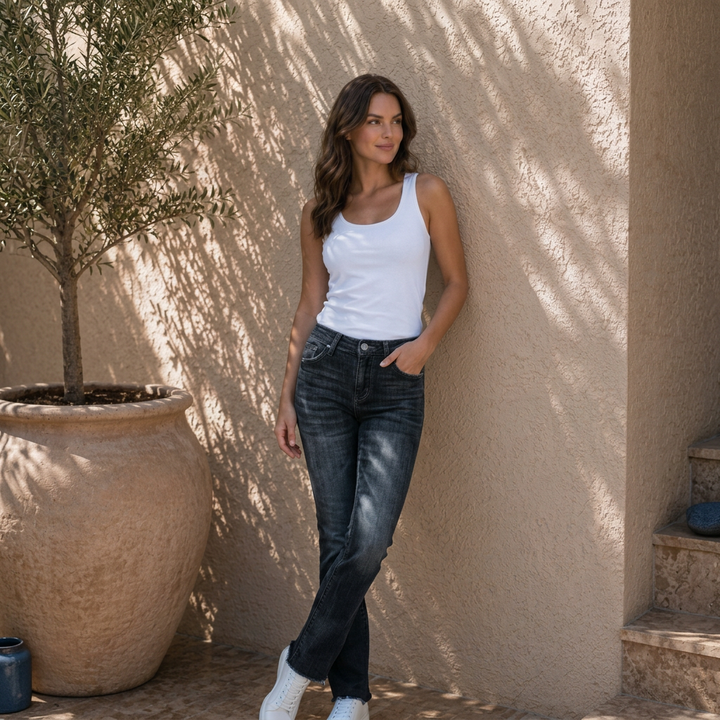 Hannah | Elegante Stretch Hose Damen Trend
