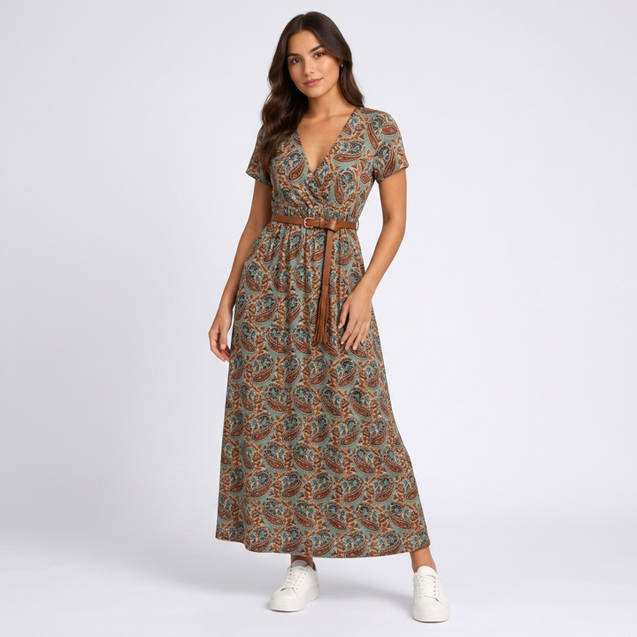 Elina | Boho Maxikleid mit elegantem Look