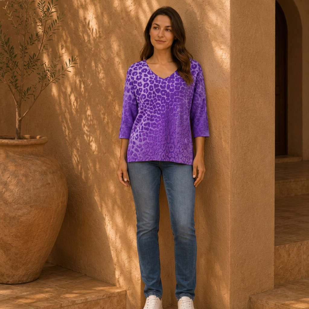 Lina | Stilvolles Vintage Shirt Damen Chic