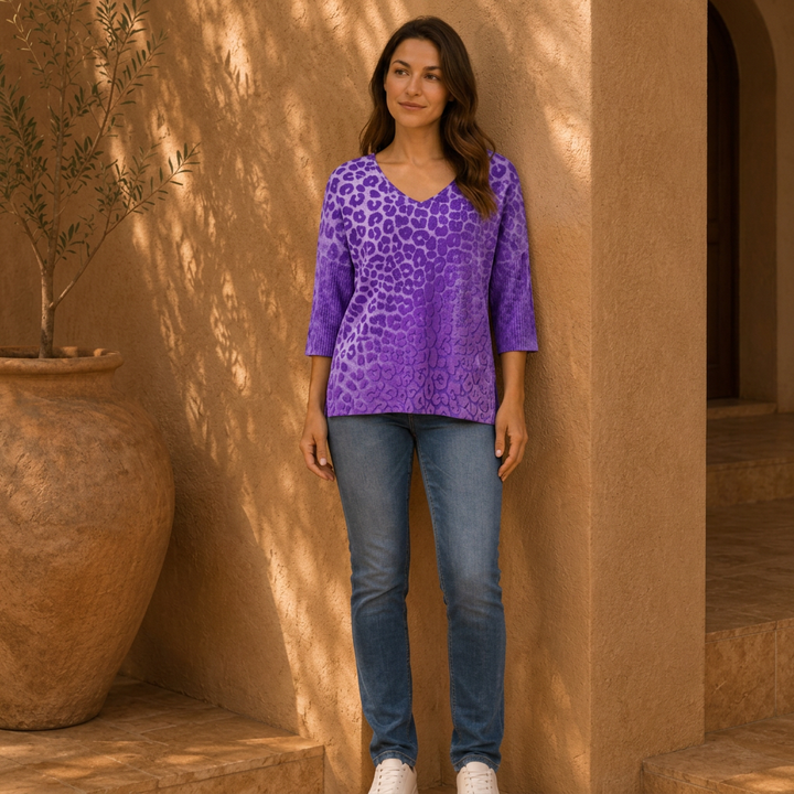 Lina | Stilvolles Vintage Shirt Damen Chic