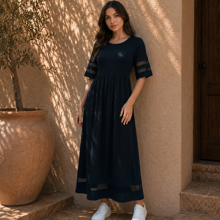 Ella | Stilvolles Kleid Damen Elegant Midi