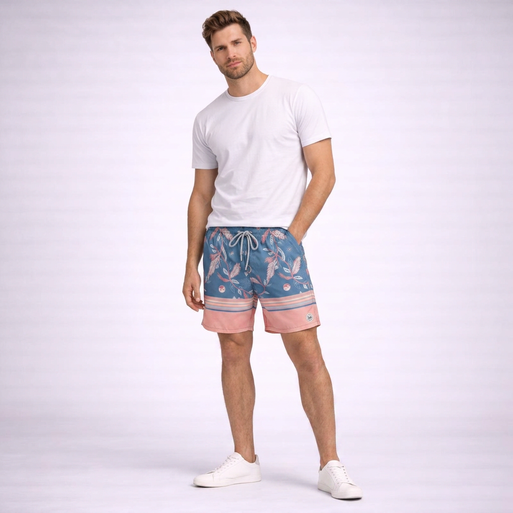 Elias | Moderne Badeshorts für Herren Urlaub
