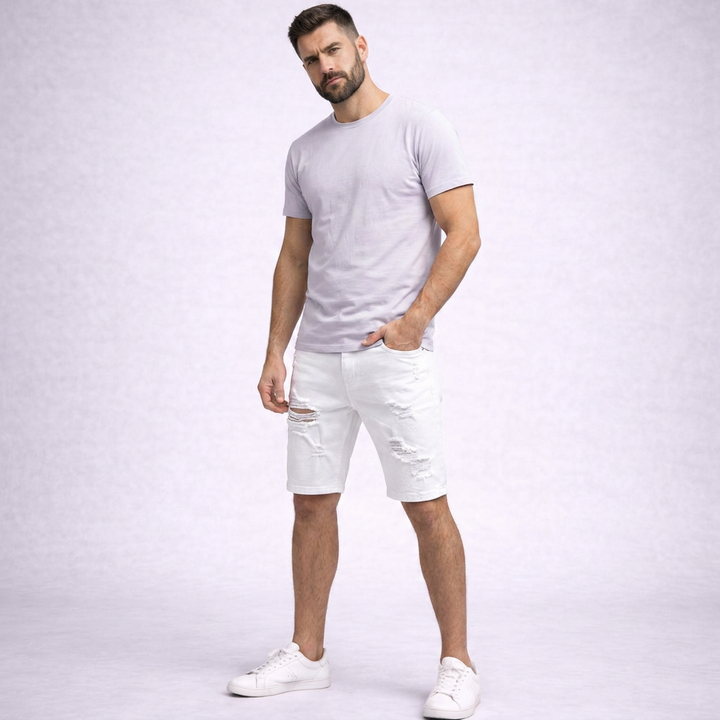 Finn | Lässige Denim Shorts für Herren Freizeit
