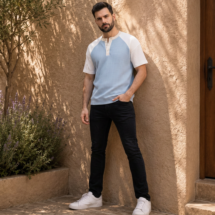 Lukas | Herren Vintage Poloshirt Modern Look