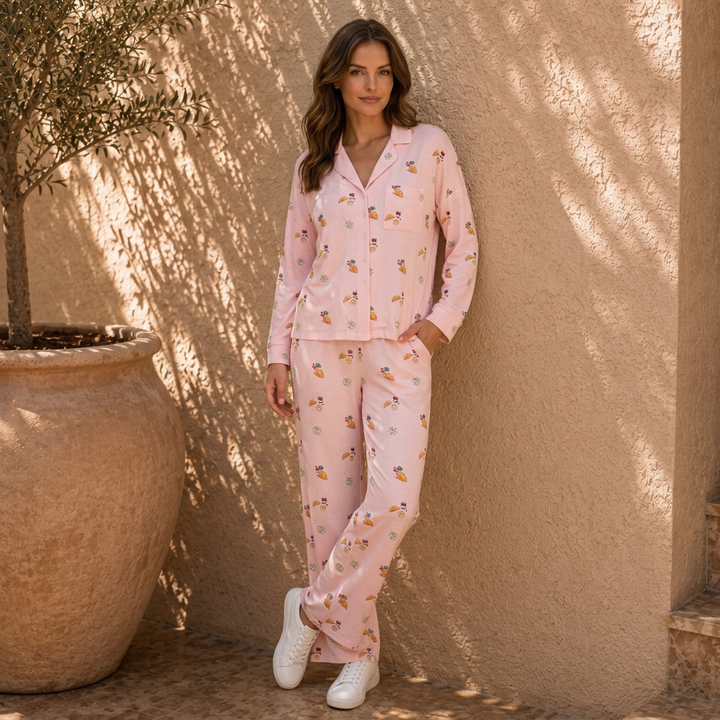 Nora | Stilvolles Set Damen Morgen Chic