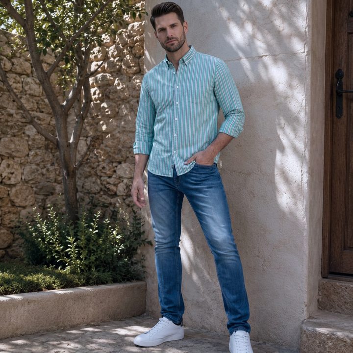 Leon | Stilvolles Oxfordhemd Herren