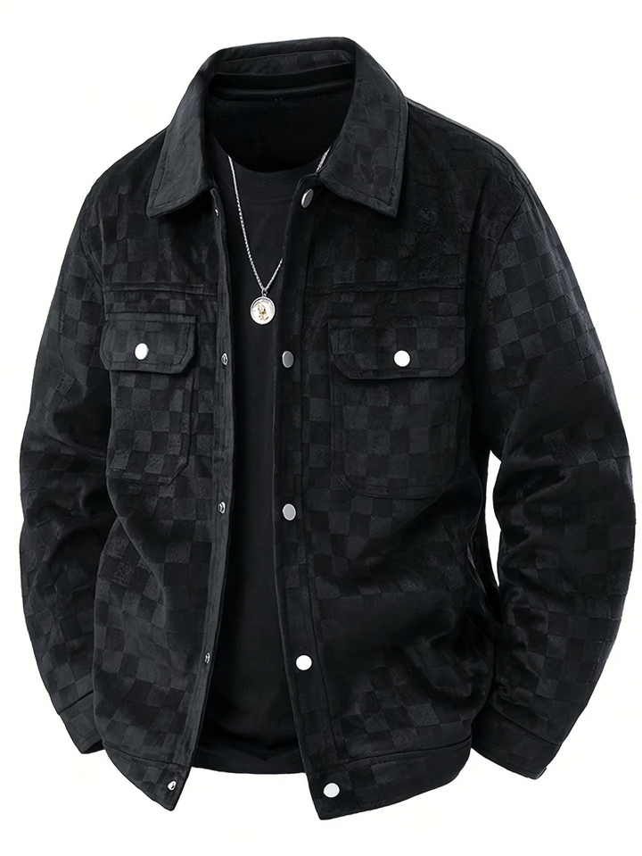 Felix | Stilvolle Jacke aus gerolltem Wildleder