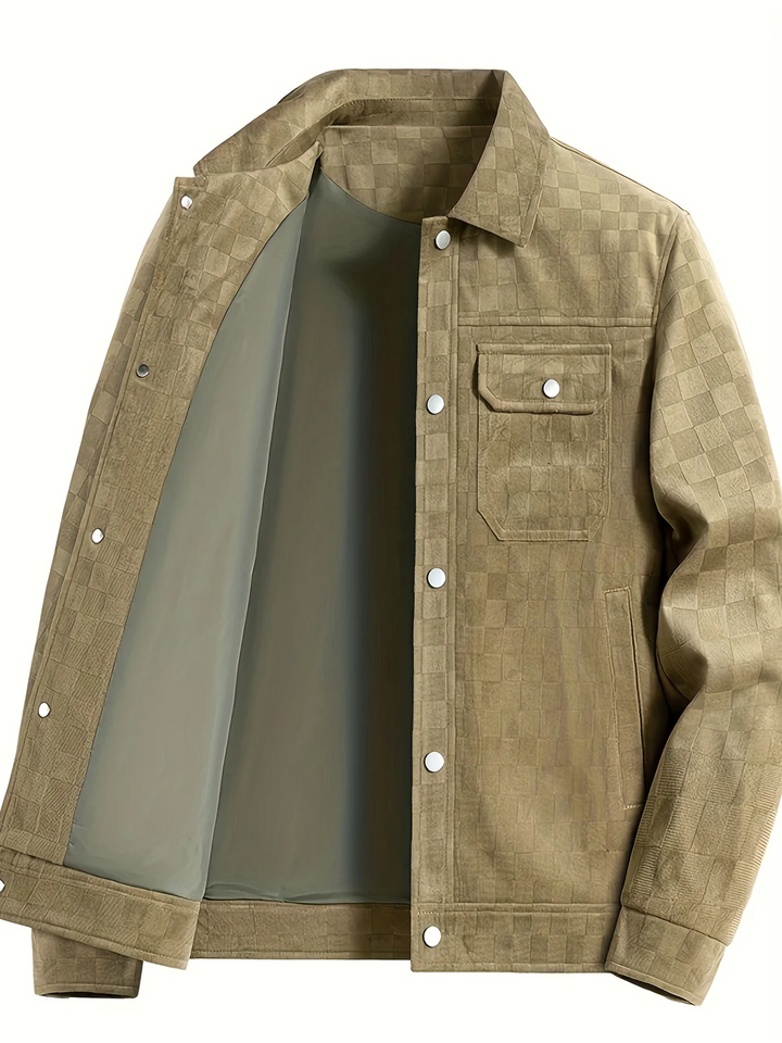 Felix | Stilvolle Jacke aus gerolltem Wildleder