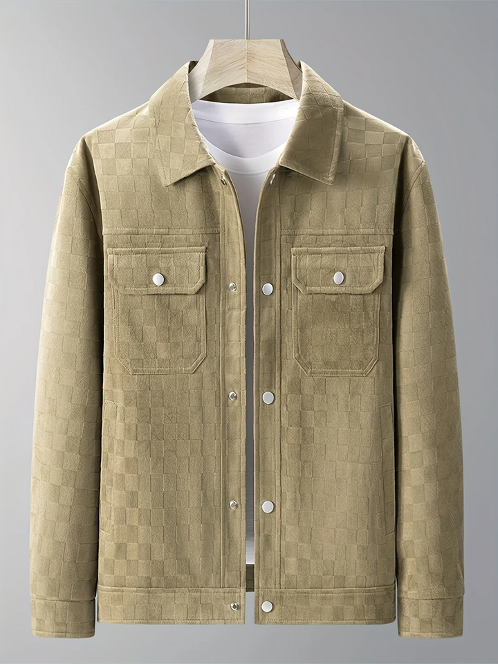 Felix | Stilvolle Jacke aus gerolltem Wildleder