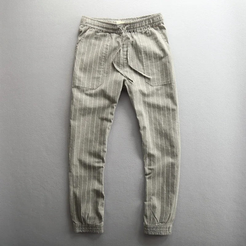 Sommerhose mit Nadelstreifen in elegantem Design