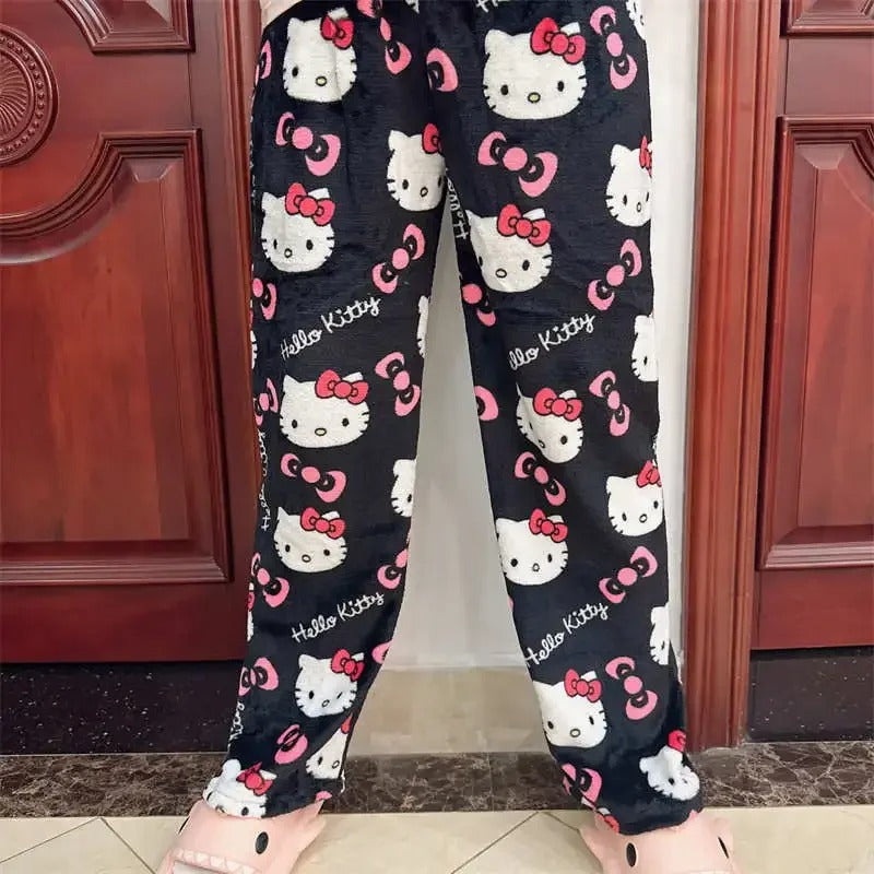 Hello Kitty | Flanell-Schlafanzug für Damen