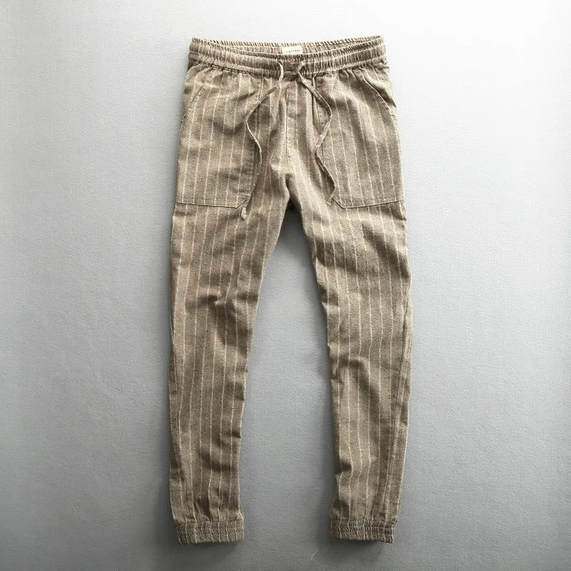Sommerhose mit Nadelstreifen in elegantem Design