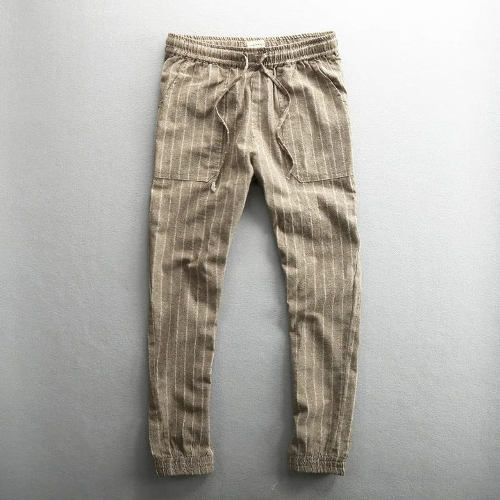 Sommerhose mit Nadelstreifen in elegantem Design